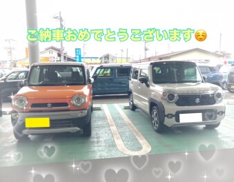 ハスラーご納車しました！